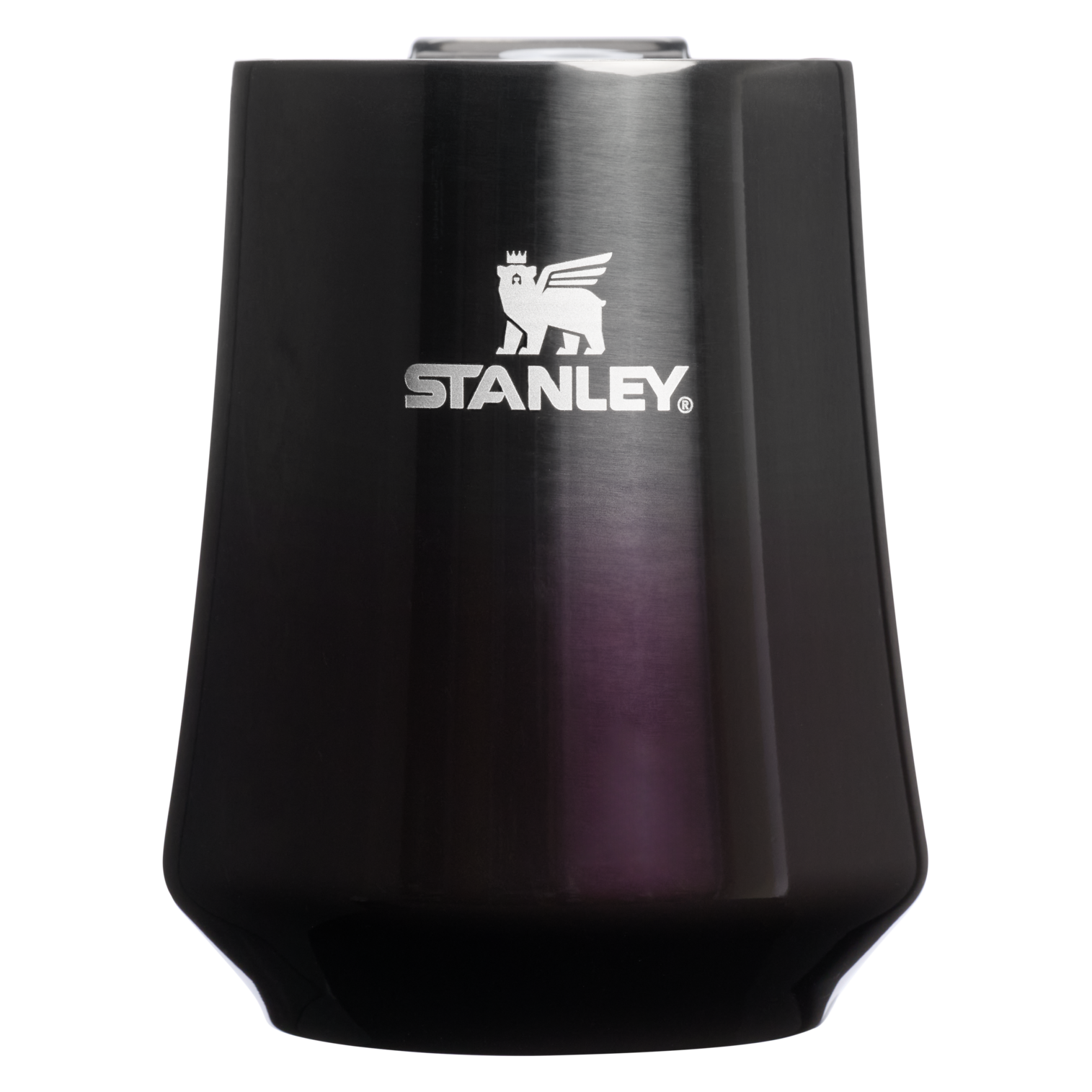 Shatterproof Luxury The Halloween Reserve Wine Tumbler D364P - Reserve Collection Stainless Steel Whiskey Cup - Purple Night Shine