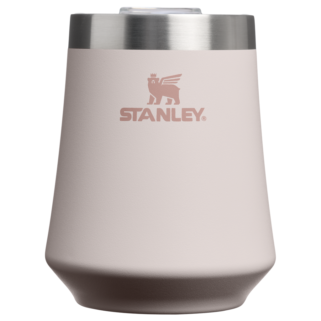 Premium Matte The Reserve Wine Tumbler | Stanley Create D302P - Shatterproof Flavor-Preserving Cocktail Tumbler with Lid - Rose Quartz
