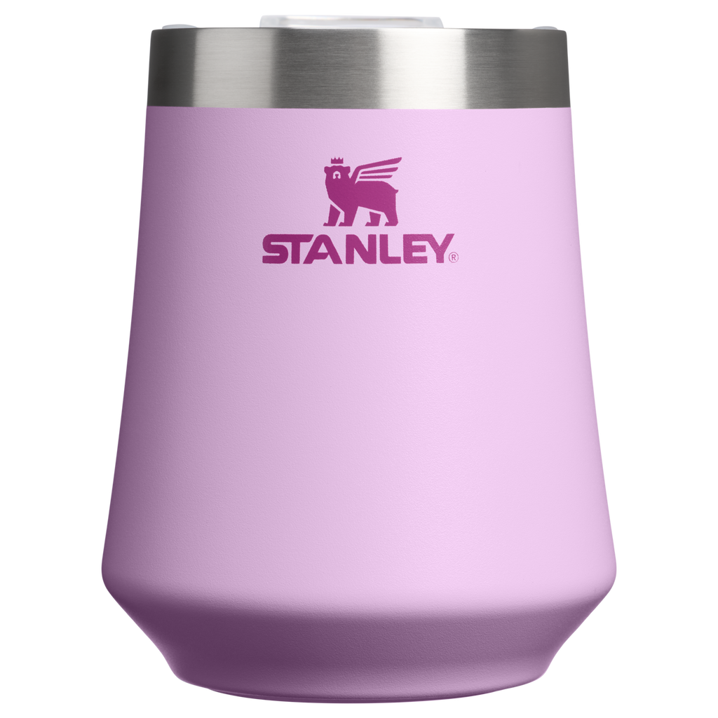 Premium Matte The Reserve Wine Tumbler | Stanley Create D302P - Shatterproof Flavor-Preserving Cocktail Tumbler with Lid - Soft Orchid
