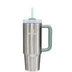 Car-Cup Friendly The Quencher H2.0 Flowstate Tumbler D051L - Premium Stainless Steel Straw Cup for All-Day Hydration Detail