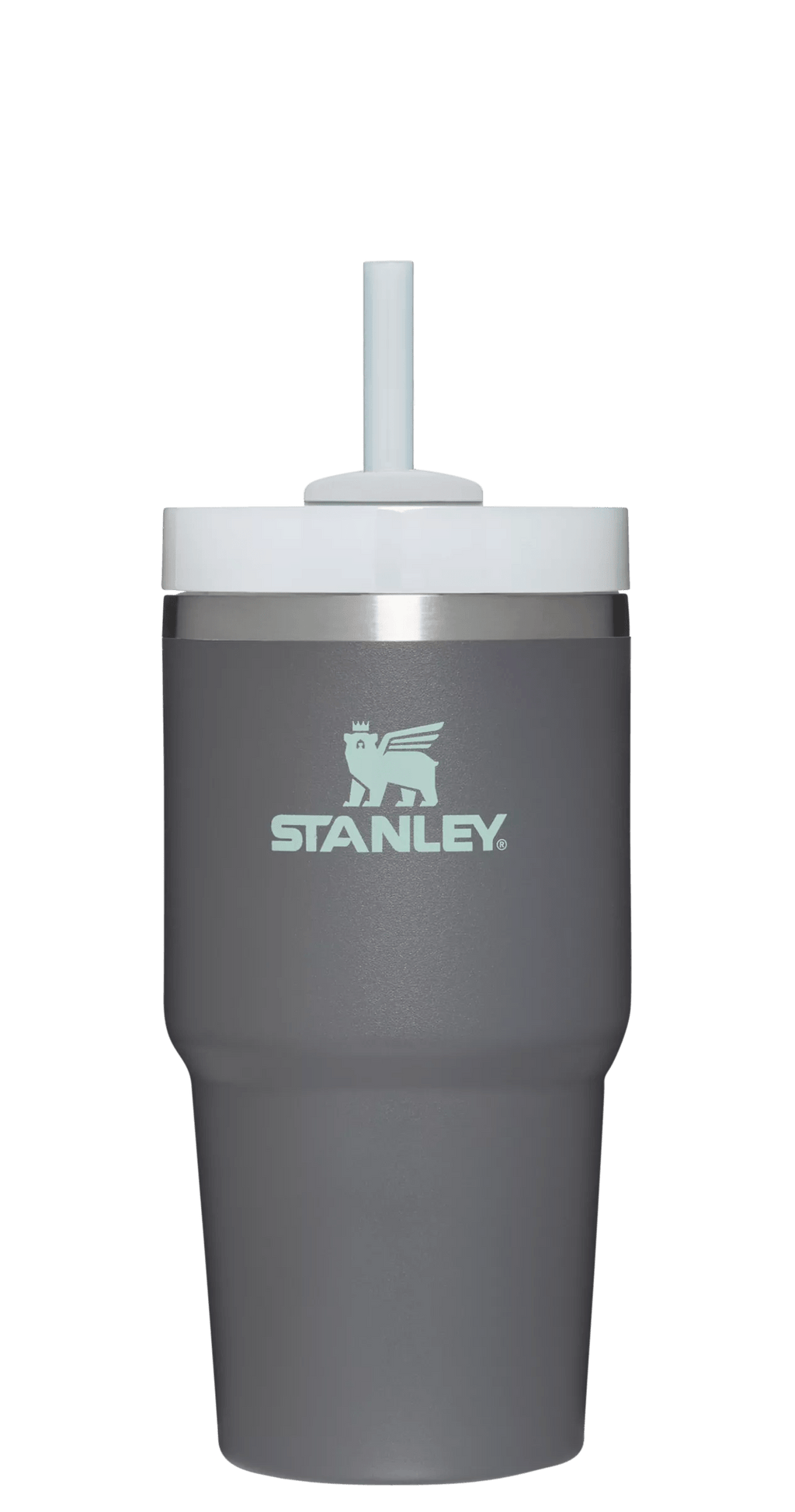 Splash-Resistant FlowState The Quencher H2.0 Flowstate Tumbler | Stanley Create D330L - Double-Wall Vacuum Insulated Travel Tumbler with Straw Detail
